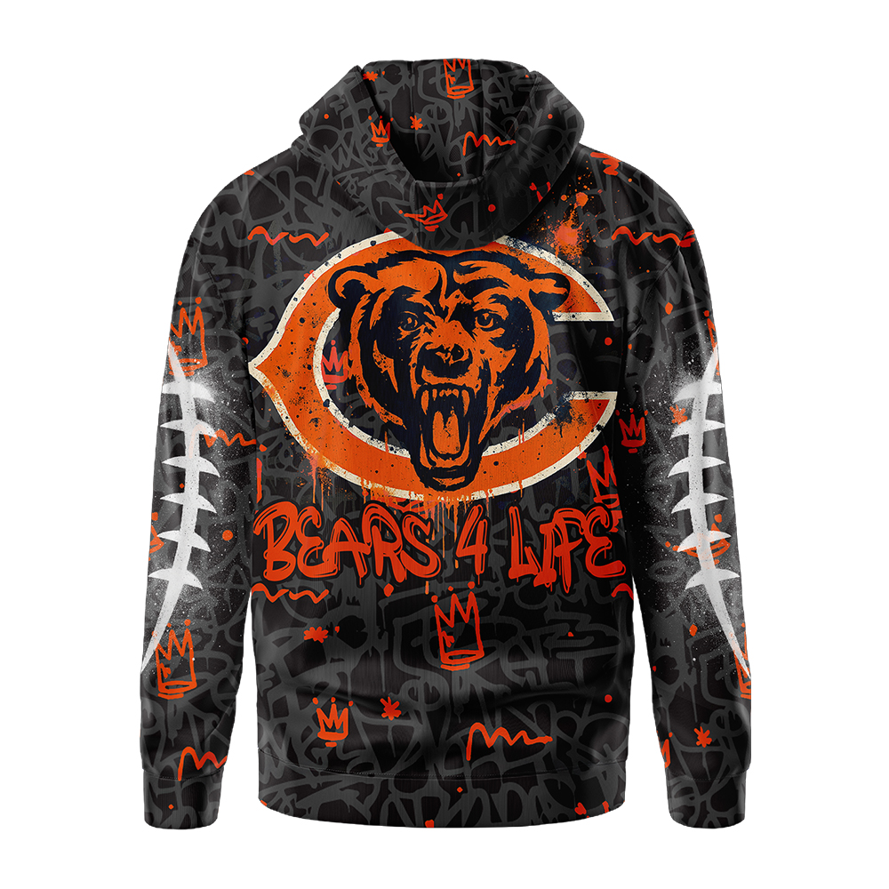 Premium NFL CHI Special Graffiti Hoodie V2 NMD TTV