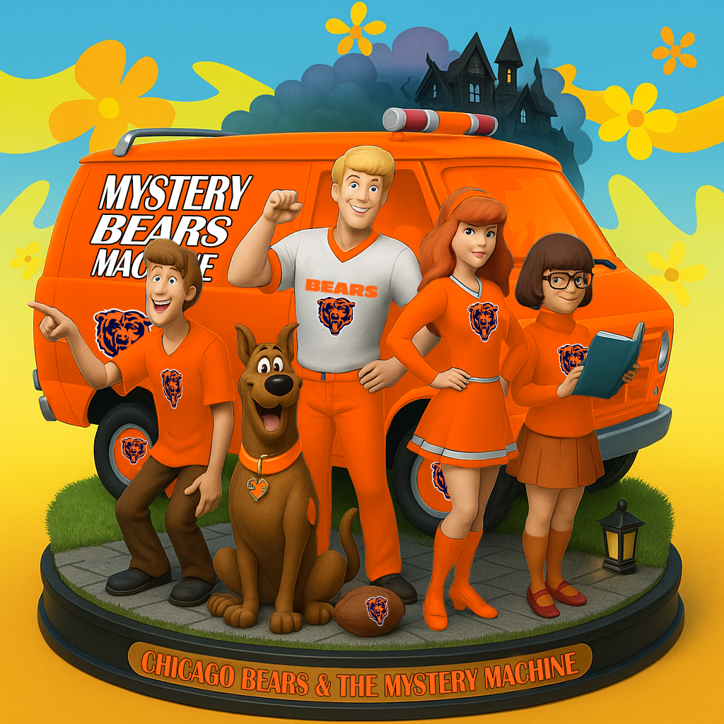 Premium NFL CHI x SCO Acrylic Plaque V5 NMD TTV