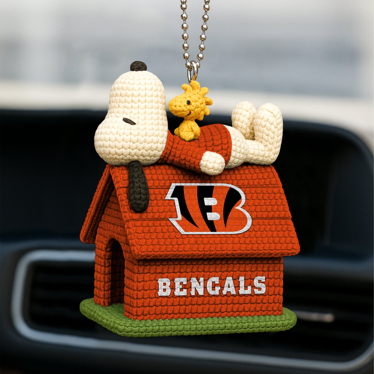 Premium NFL CIN x SNP Knitted Car Ornament V8 NMD NHM