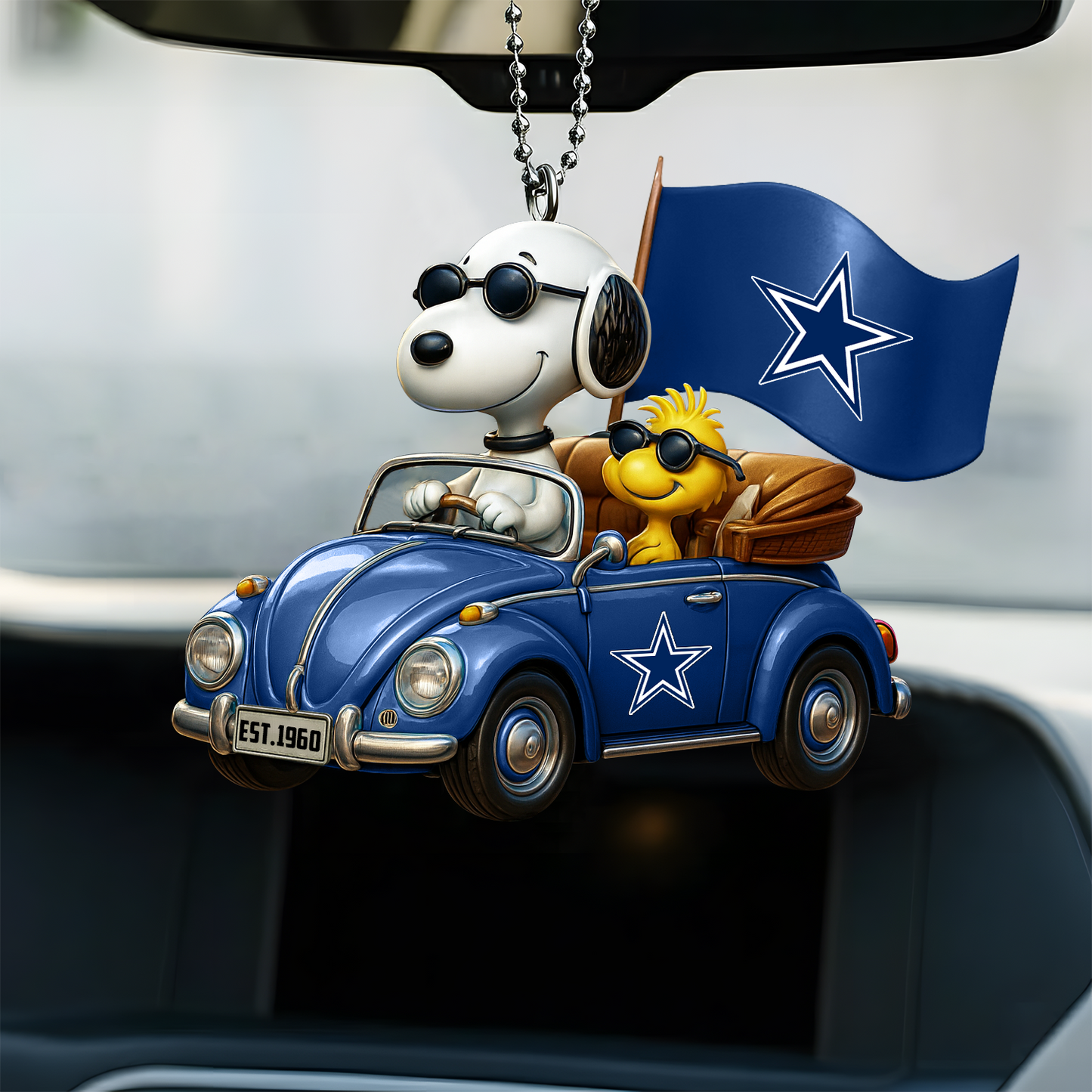 Premium NFL DAL x SNP Car Ornament DatND DVT