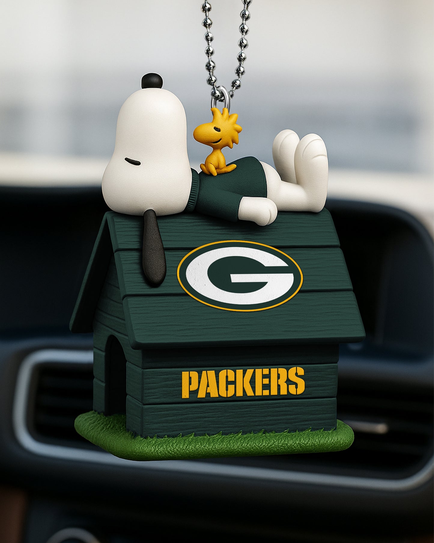 Premium NFL GB x SNP Car Ornament V2 NMD NHM