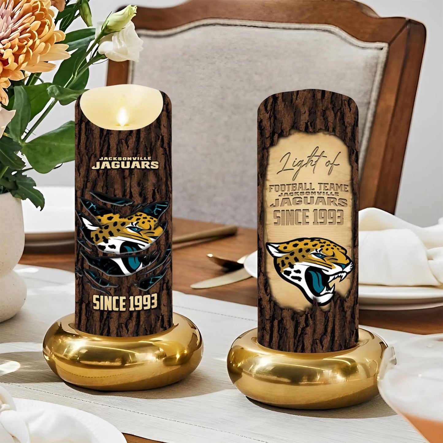 Premium NFL JAC Victory Candle NDT NHM
