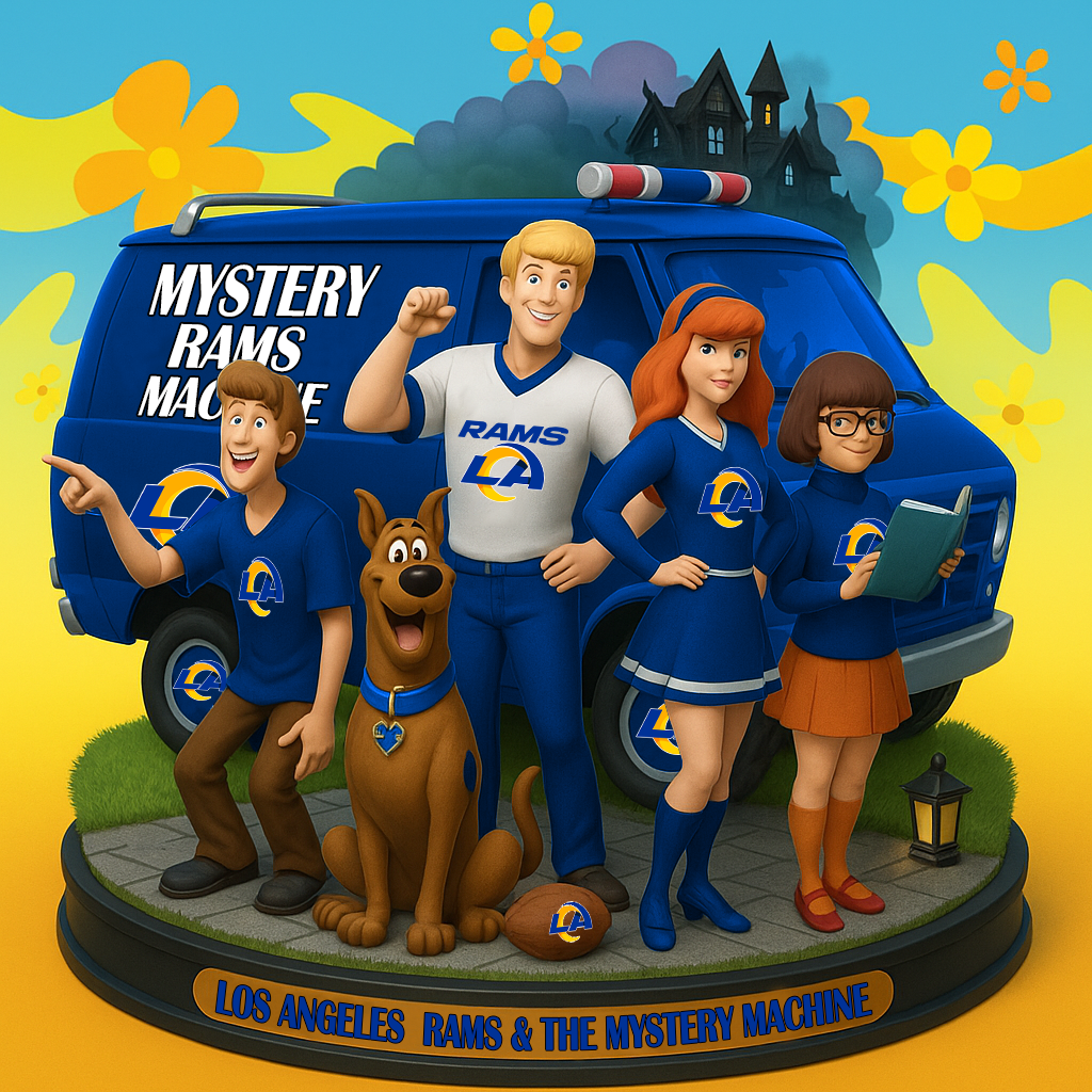 Premium NFL LAR x SCO Acrylic Plaque V5 NMD TTV