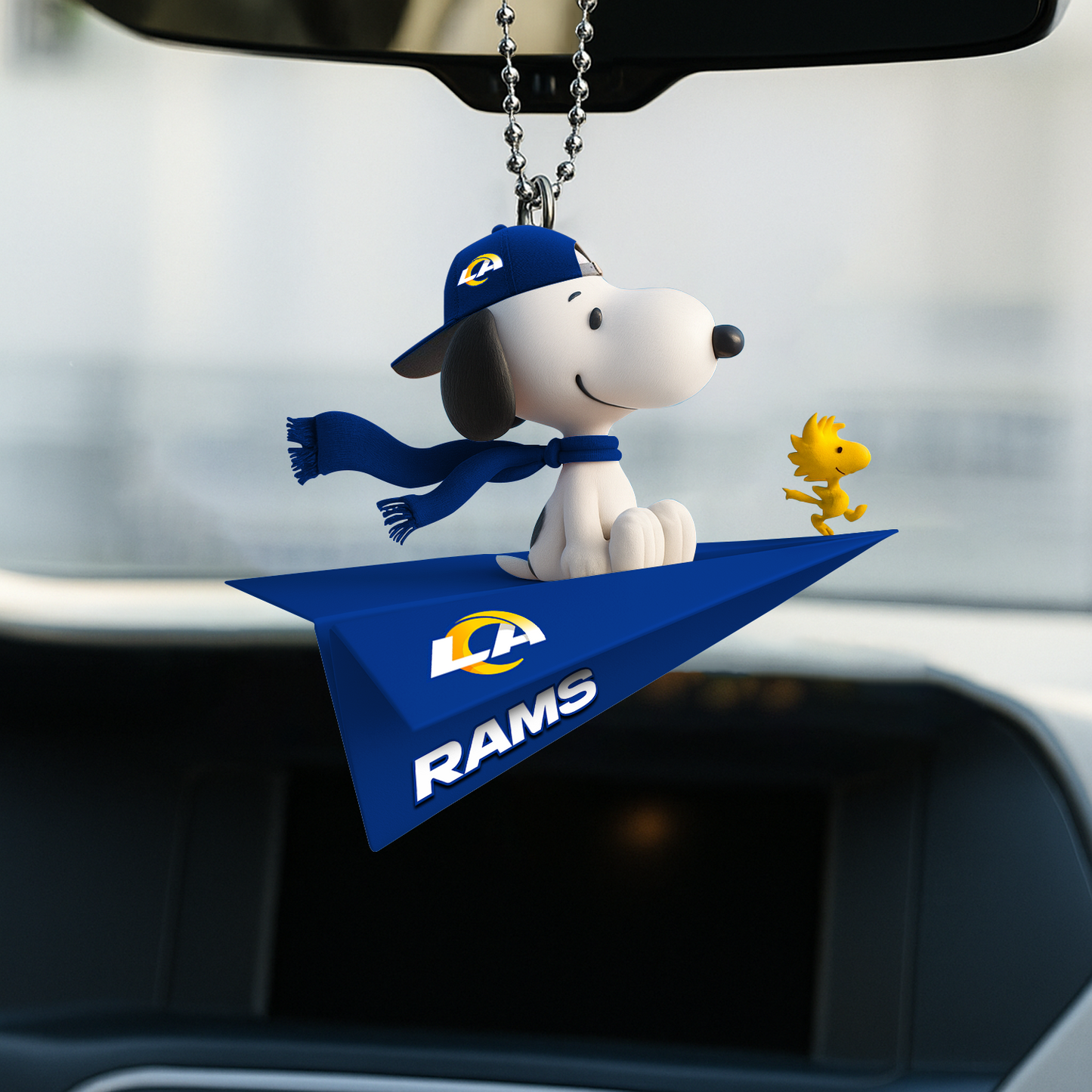 Premium NFL LAR x SNP Car Ornament V1 DATND TANTD