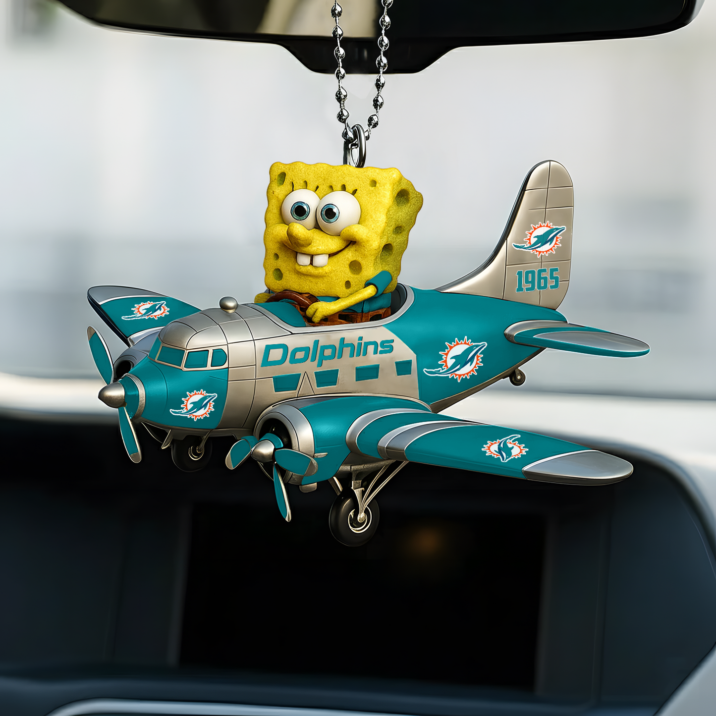 Premium NFL MIA x SPO Car Ornament V1 DATND TANTD