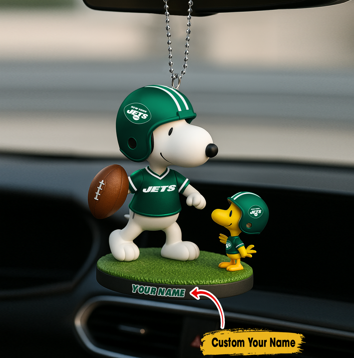 Premium NFL NYJ x SNP Car Ornament V4 NMD TTV