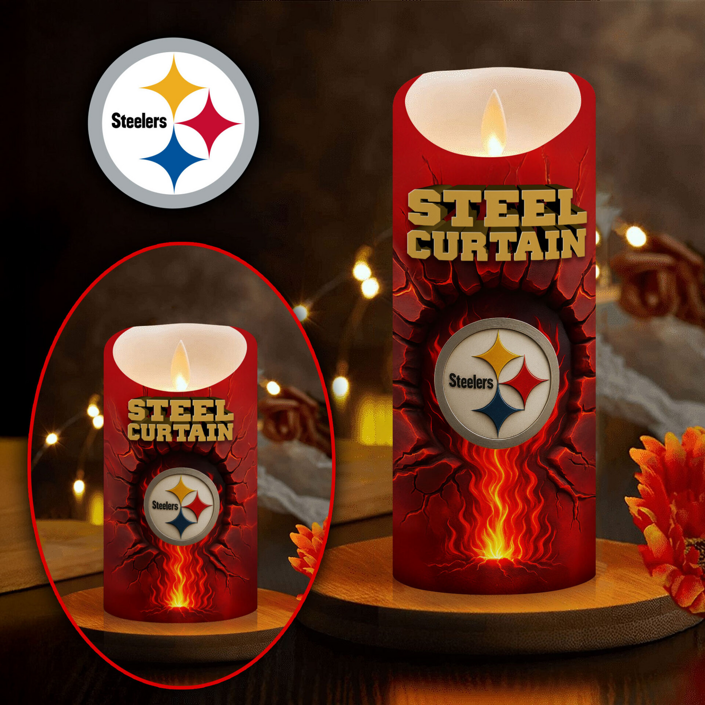 Premium NFL PIT Led Candle V2 NMD TTV