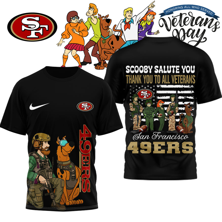 Premium NFL SF x SCO Salute Veterans T-shirt V15 NMD NHM