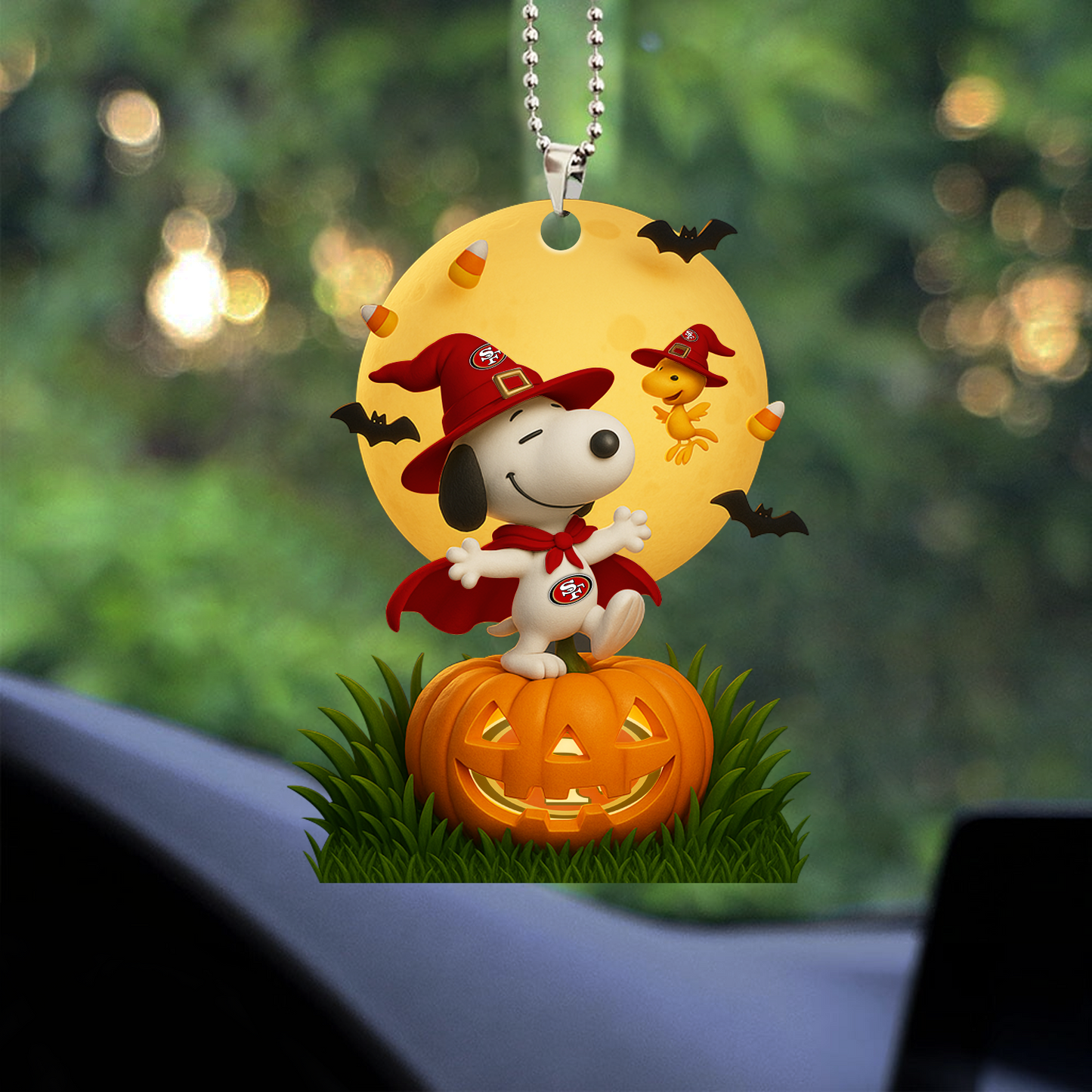 Premium NFL SF x SNP Car Ornament DATND TANTD