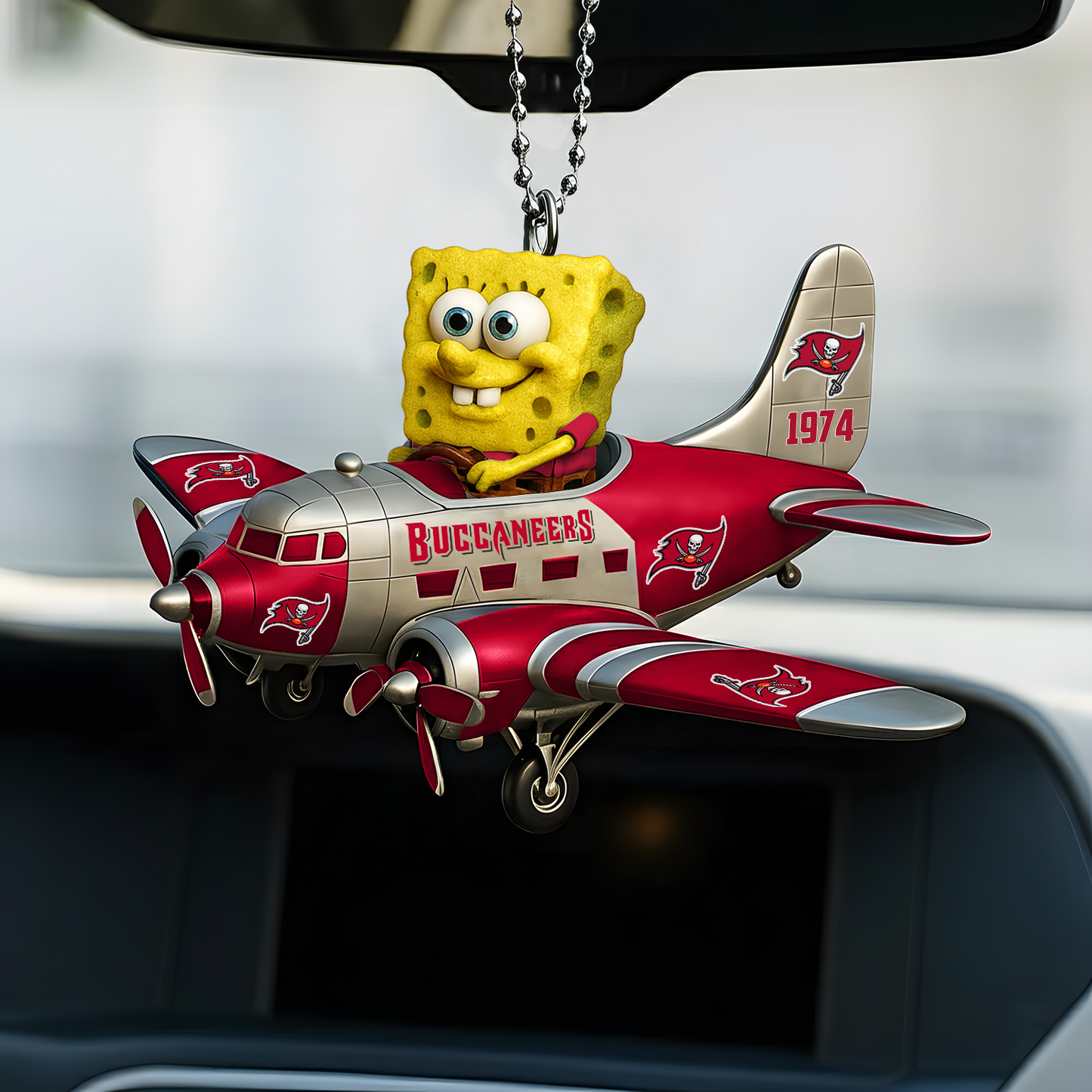 Premium NFL TB x SPO Car Ornament V1 DATND TANTD