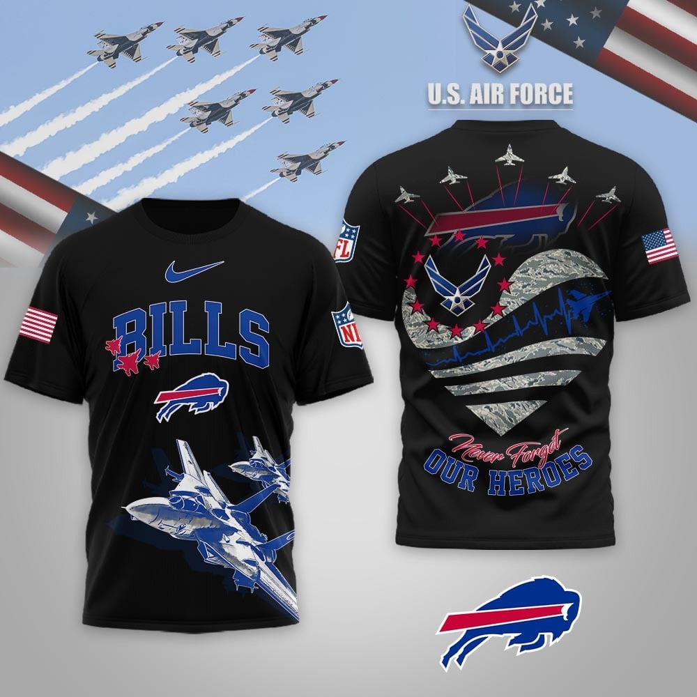 Premium NFL X BB US Air Force 3D Shirt NDT NQK
