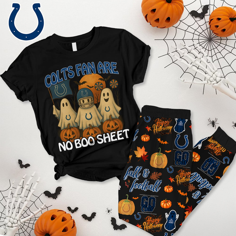 Premium NFL X COL Halloween Pajamas Set NDT NHM