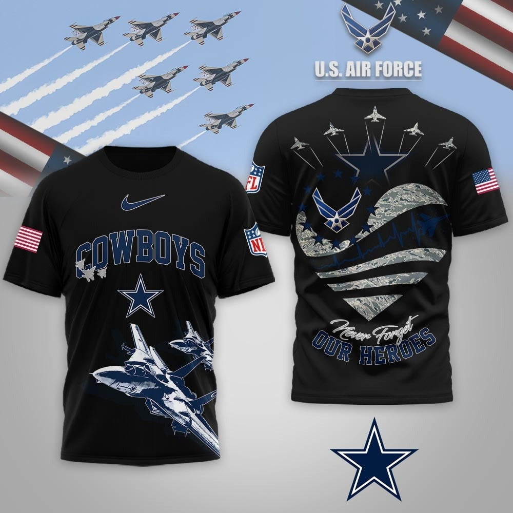 Premium NFL X DC US Air Force 3D Shirt NDT NQK