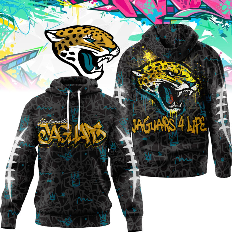 Premium NFL X JAG Special Graffiti My Team 4 Life Hoodie NDT TDT