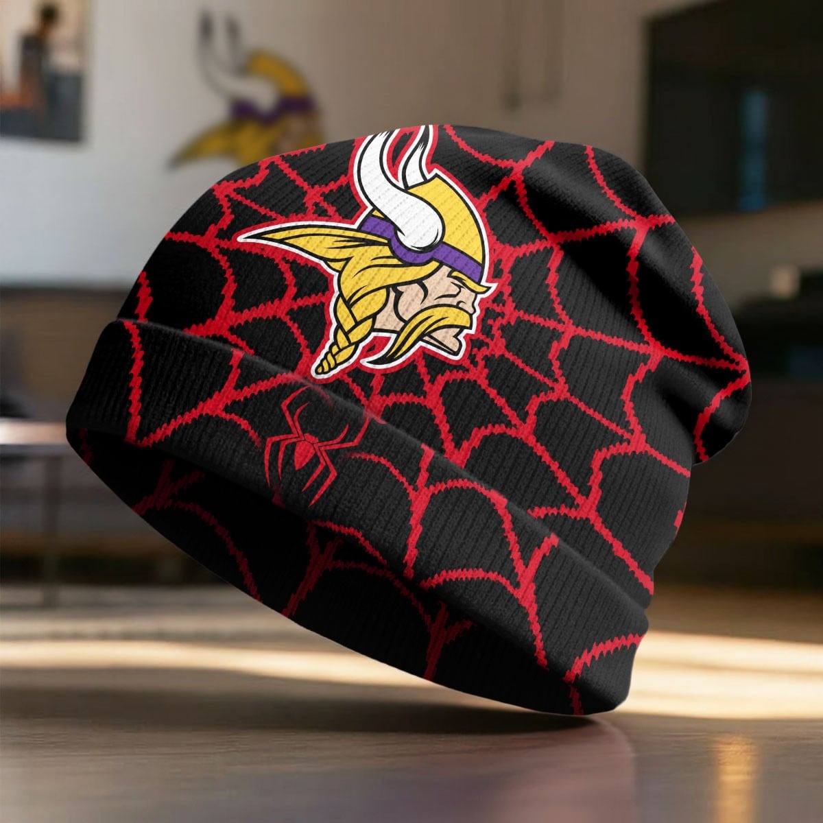 Premium NFL x MV Spiderman Brand New Day Beanie Hat NDT NQK