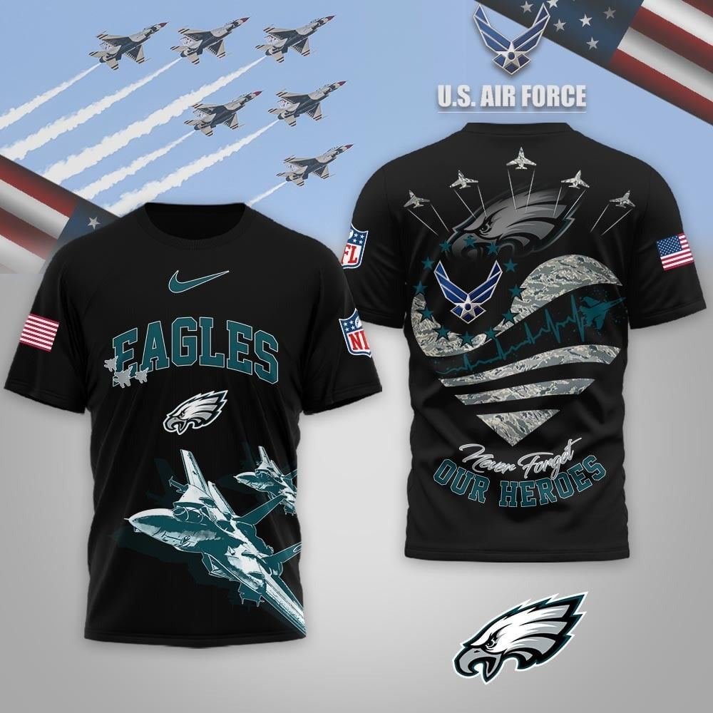 Premium NFL X PE US Air Force 3D Shirt NDT NQK