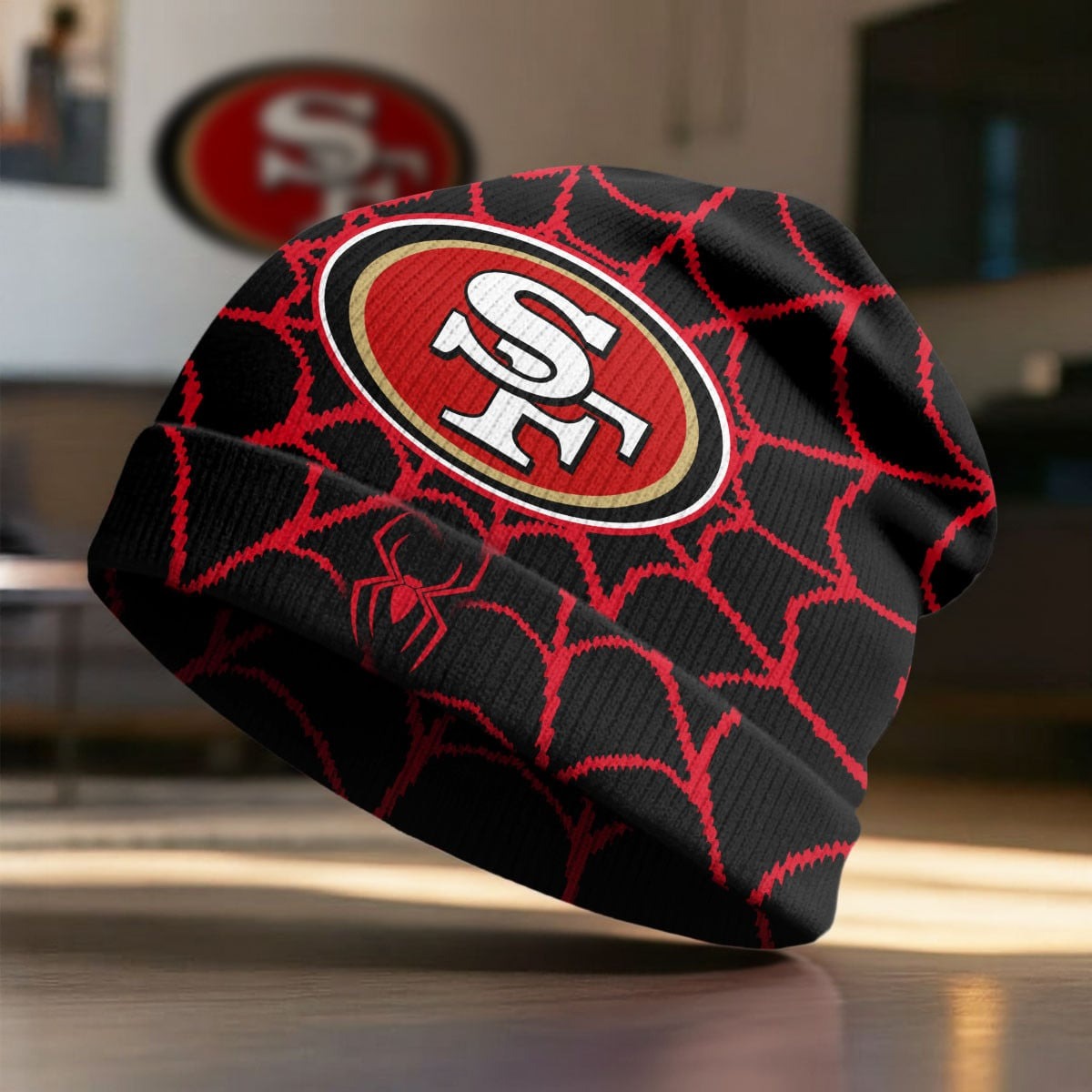 Premium NFL x SF49 Spiderman Brand New Day Beanie Hat NDT NQK