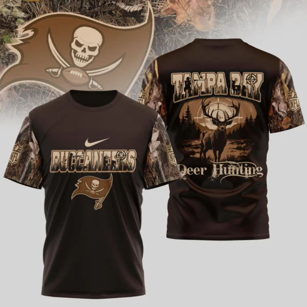 Premium NFL X TB Deer Hunting 3D Shirt NDT NHM