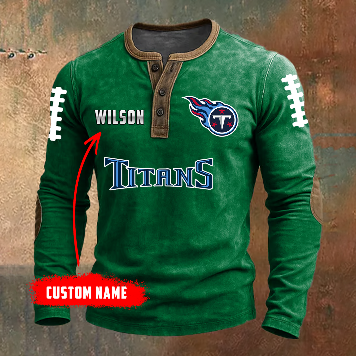 PREMIUM NFL X TEN LONG SLEEVE SHIRT NDT TDT