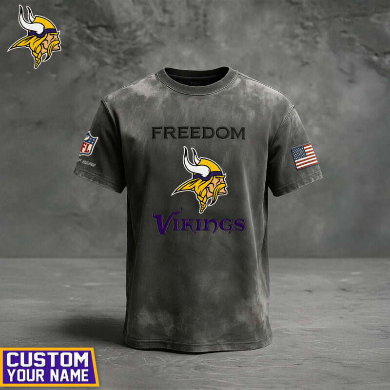 Premium NFL x VIK The Freedom Washed Tee NDT TDT