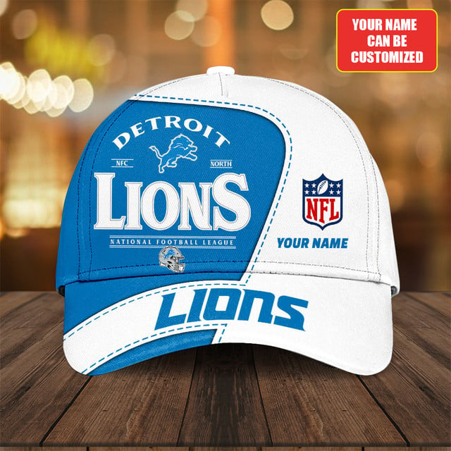 PREMIUM Personalized NFL X DET Classic Cap NDT NHM