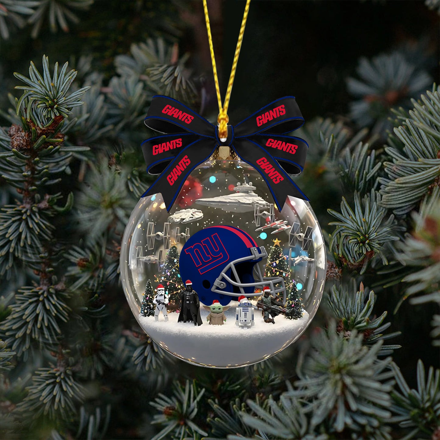 PRENIUM The Force X NYG NFL Ornament NDT NHM