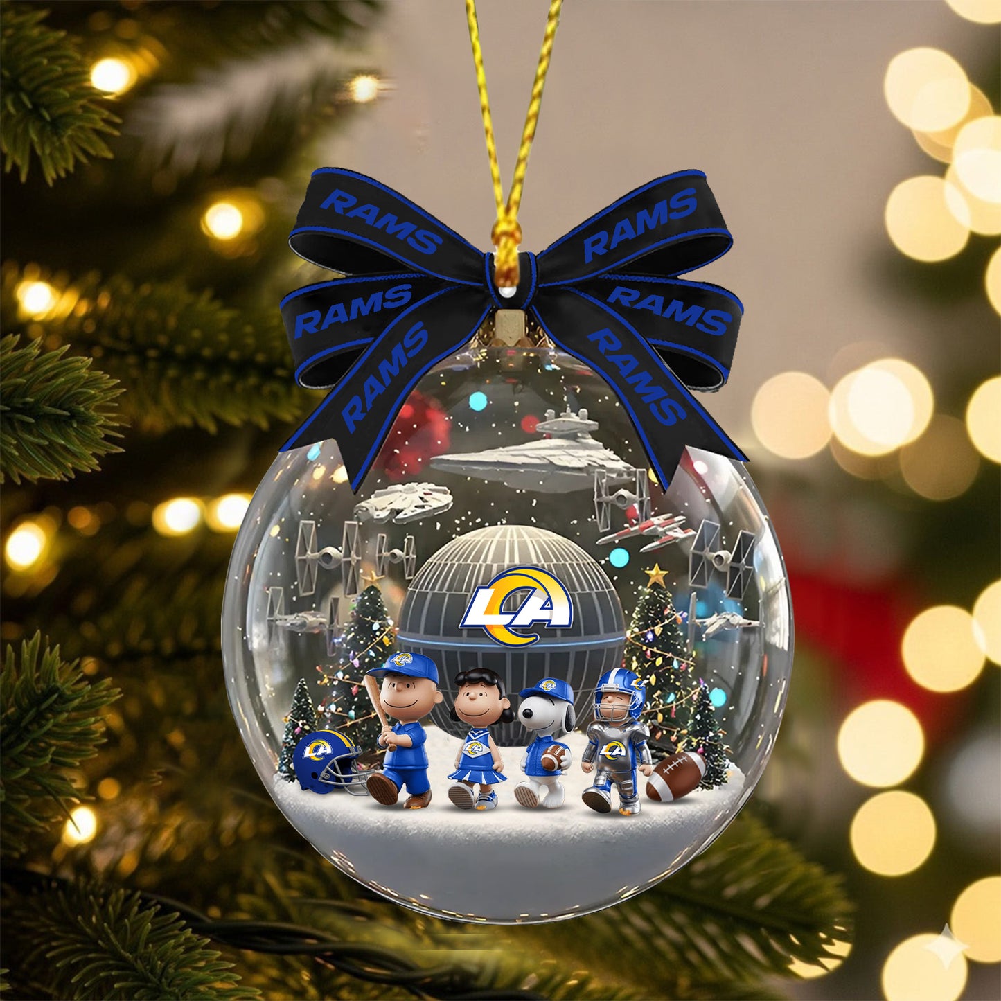 PRENIUM X LAR NFL GIFT CHRISTMAS ORNAMENT NDT NHM