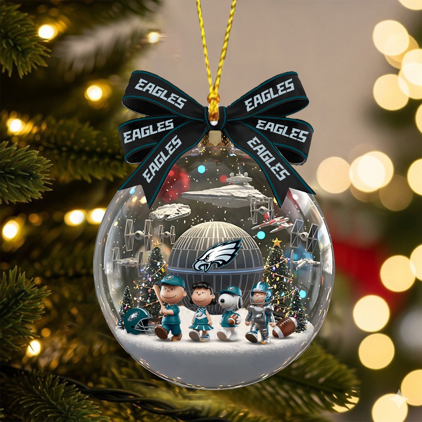 PRENIUM X PHI NFL GIFT CHRISTMAS ORNAMENT NDT NHM