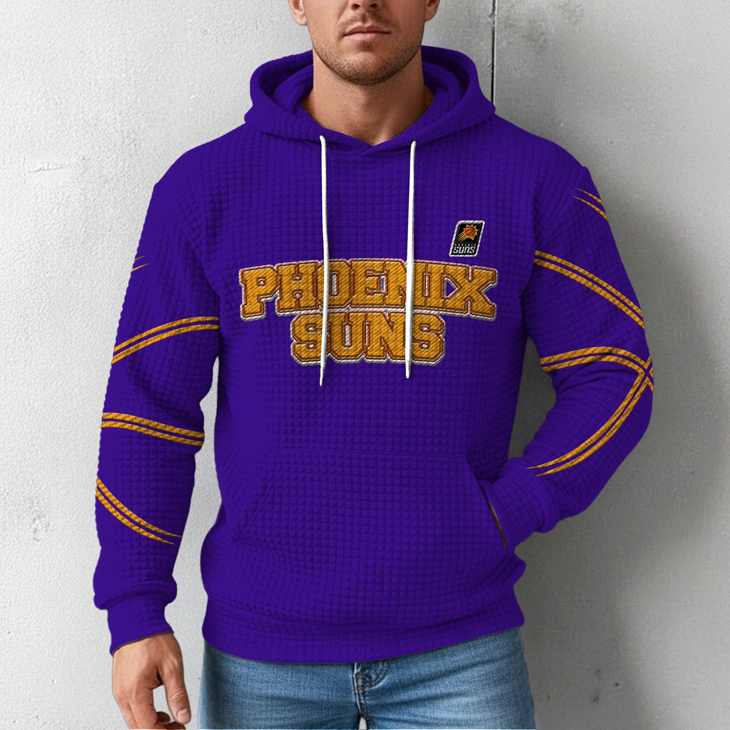 PS Premium NBA Fan Waffle Hoodie DDT CTND