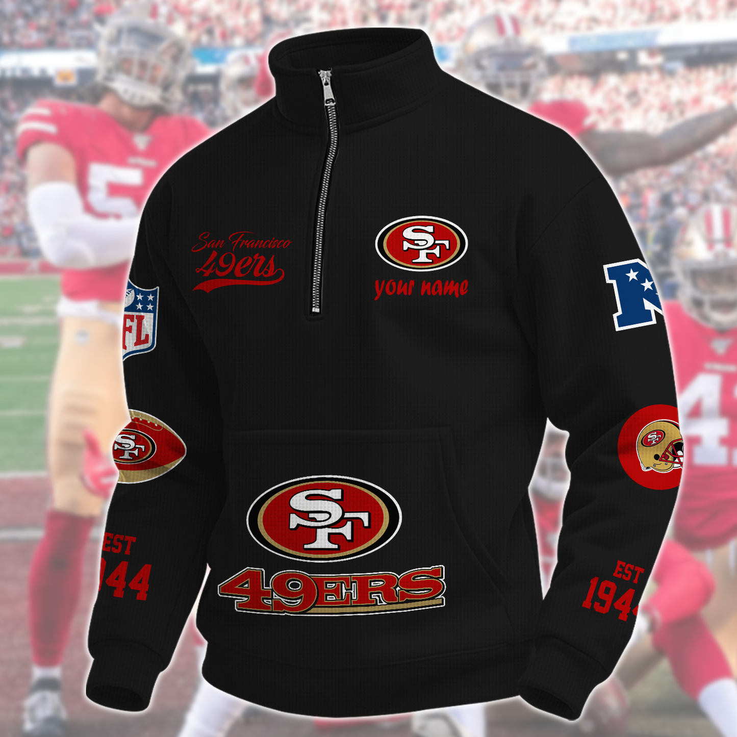 SF x NFL Quarter-Zip Sweatshirt DatND DVT