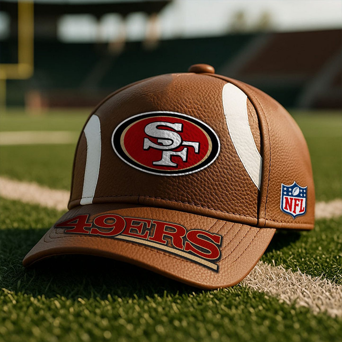 SF x NFL Football Special Brown Classic Cap DATND TANTD