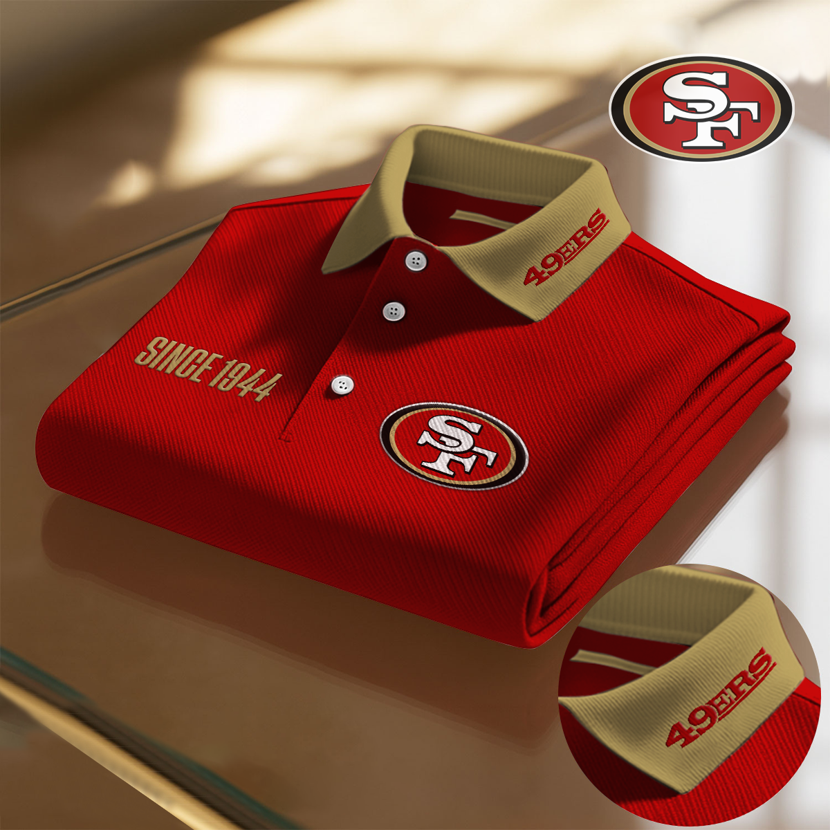 SF x NFL Premium Polo Shirt DatND DVT