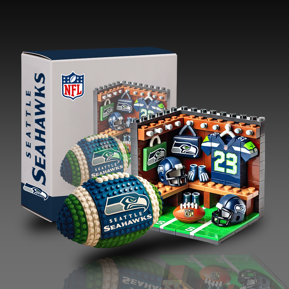 SS x NFL Team Ball & Changing Room Building Block Football Set DDT CTND