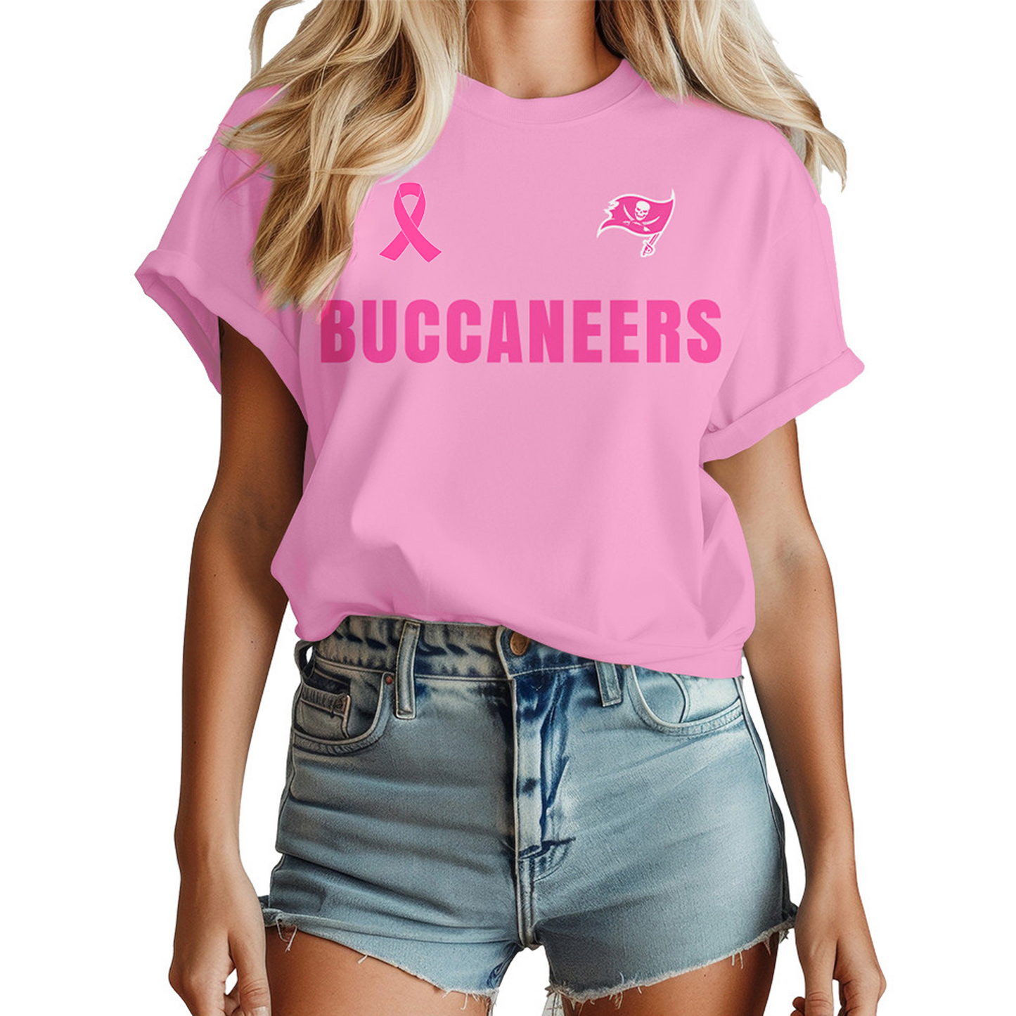 TB x NFL Tackle Breast Cancer Premium 3D Shirt DATND TANTD