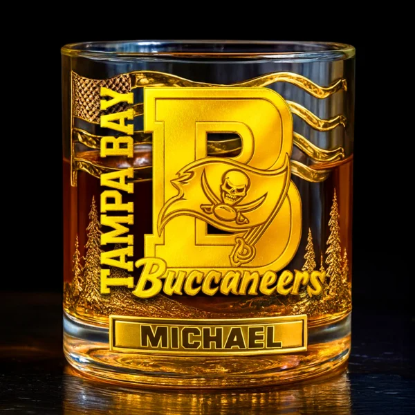 TBB Premium NFL Golden Whiskey Fan Glass DDT HLPhuong