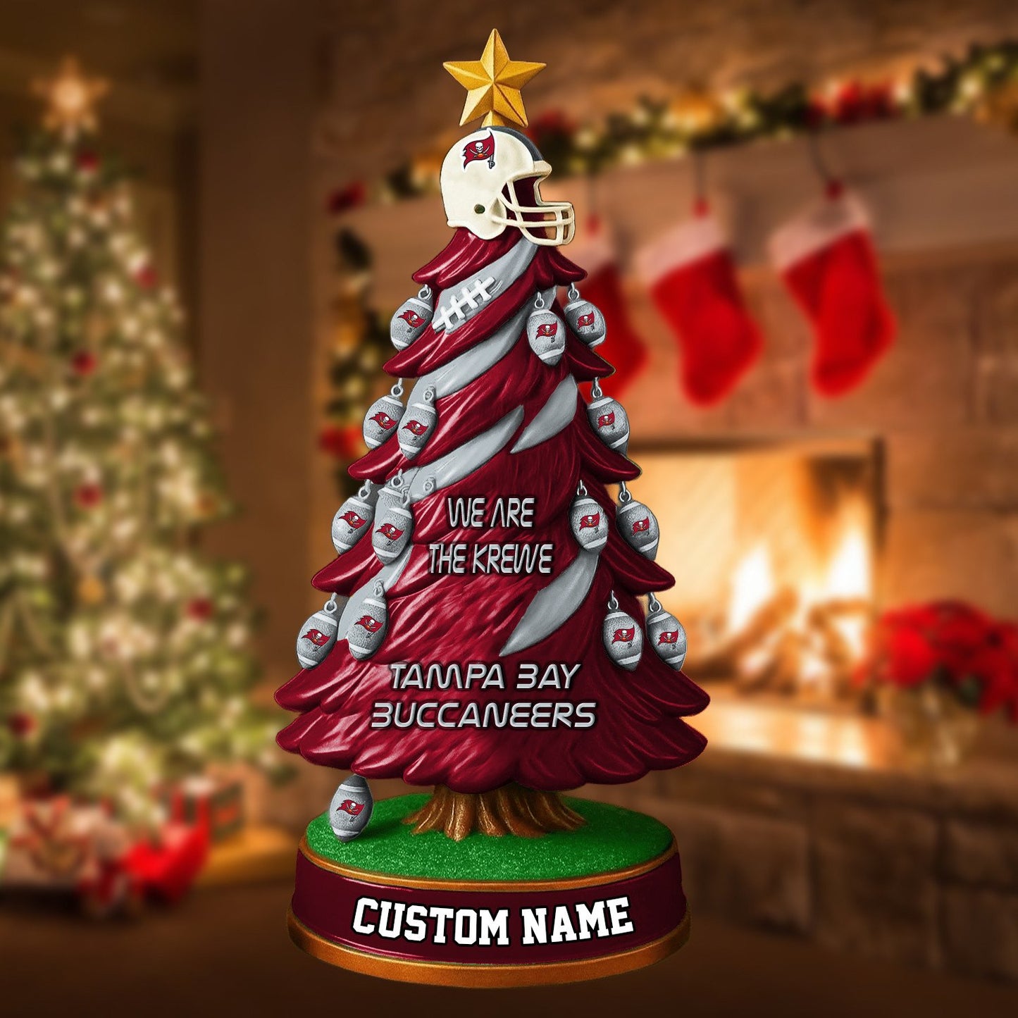 TBB NFL Acrylic Block Gift For Fans DDT CTND
