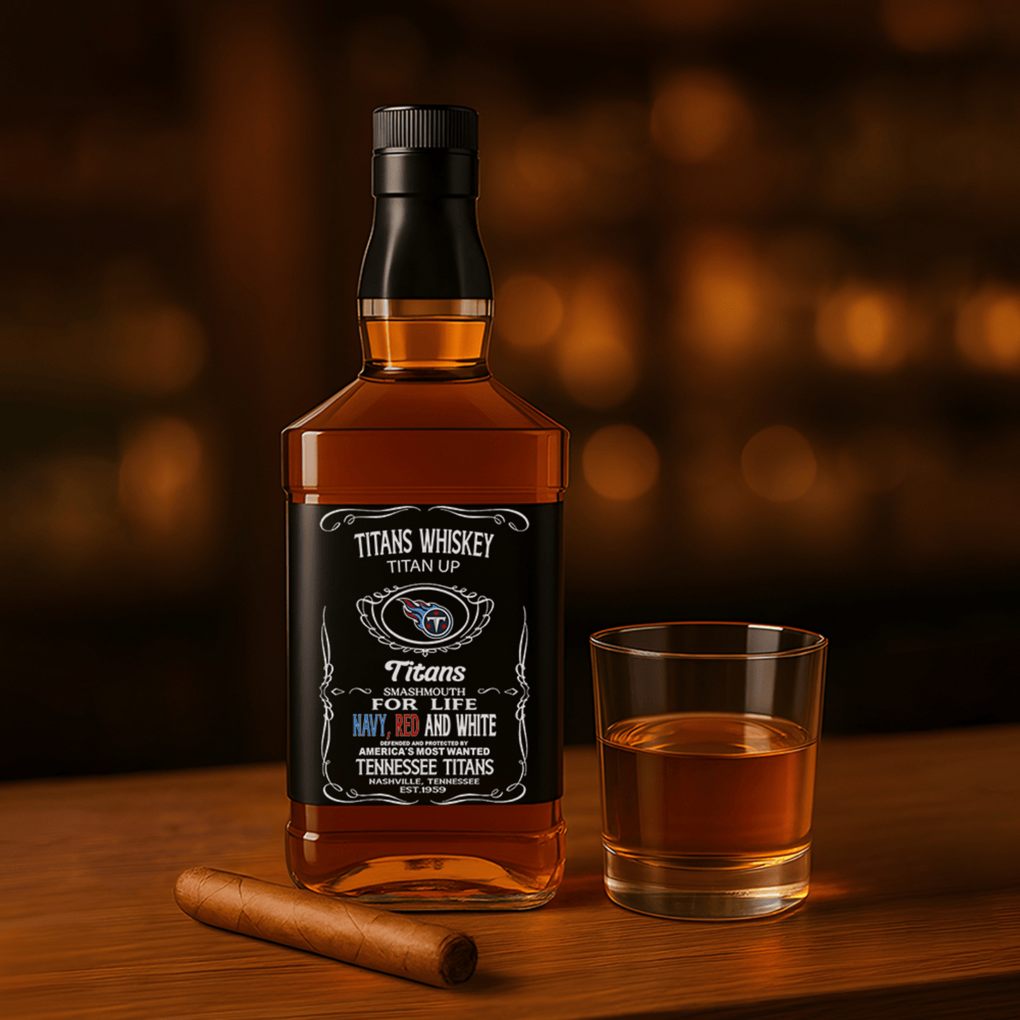 TEN x NFL Whiskey For True Fans Only DATND TANTD