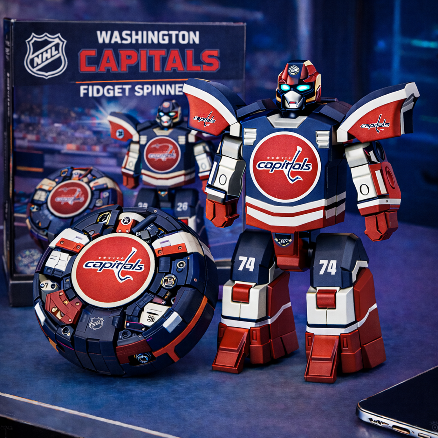 WSH x NHL Fidget Spinner DatND DVT