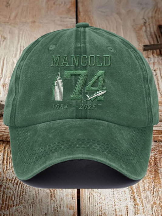 NYJ x RIP NICK MANGOLD PRINTED Cap