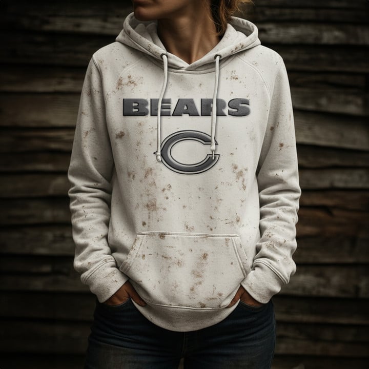 CHI NFL Women Retro Hoodie DDT CTND
