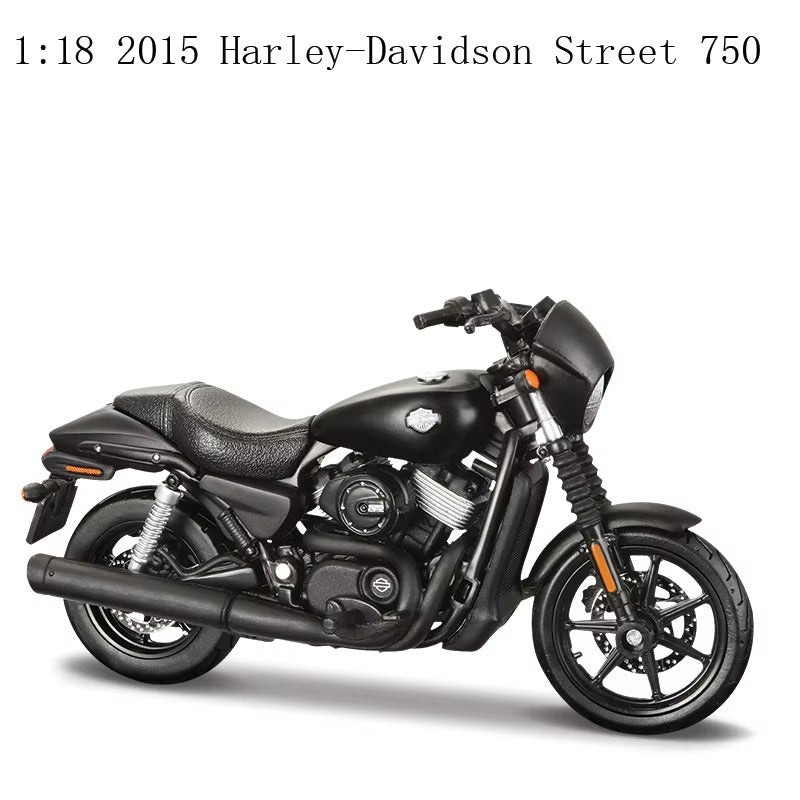 Scale 1:18 Harley Collectible Hobbies Motorcycle Model Toys DDT CTND
