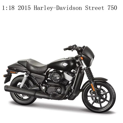 Scale 1:18 Harley Collectible Hobbies Motorcycle Model Toys DDT CTND
