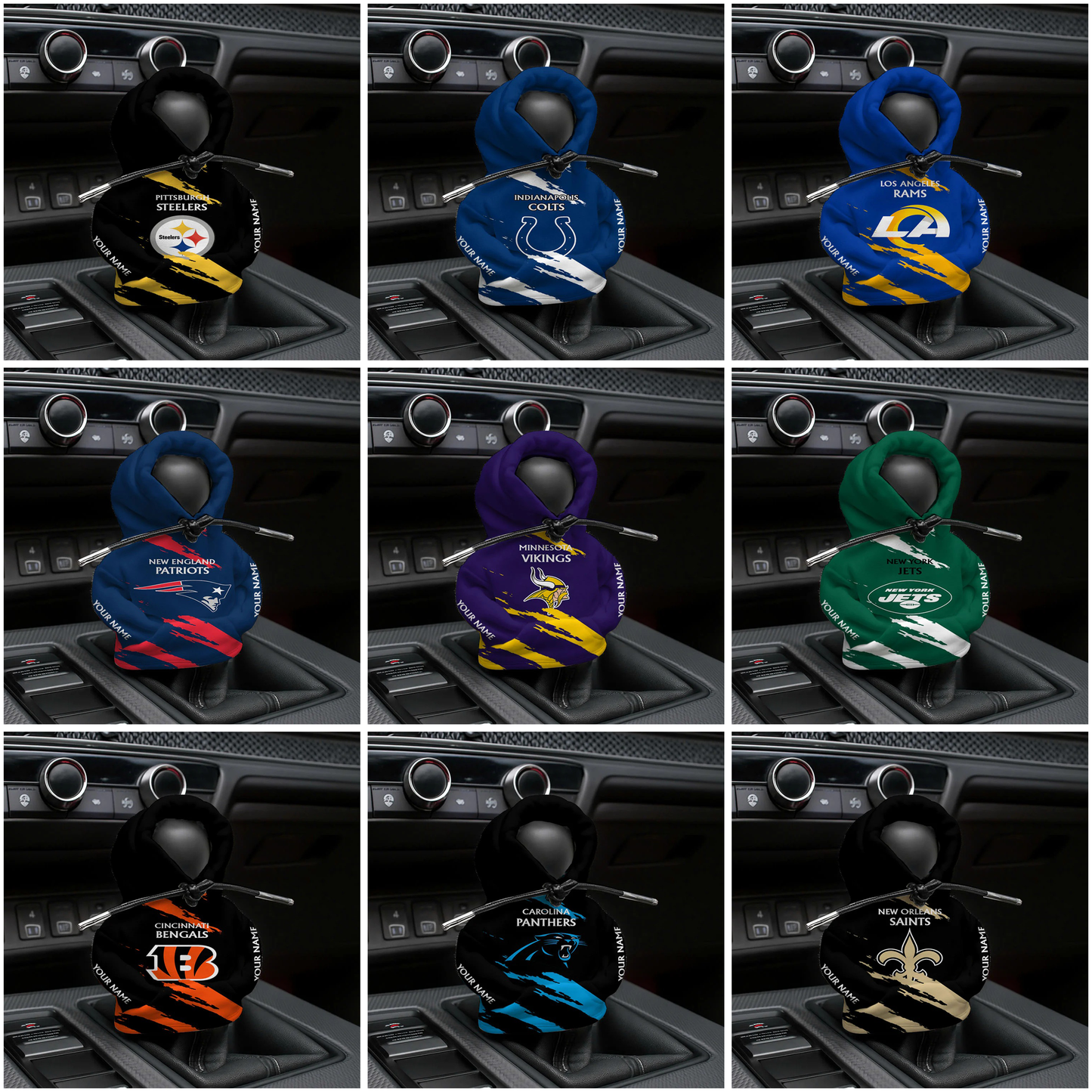 NFL Car Gear Shift Hoodie DDT CTND