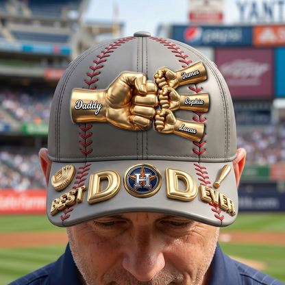 MLB Premium Dad Squad Athletic Club Classic Cap - Personalized Gift For Sporty Dads  NAK TTT