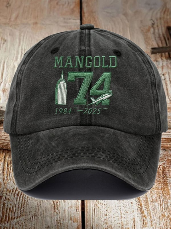 NYJ x RIP NICK MANGOLD PRINTED Cap