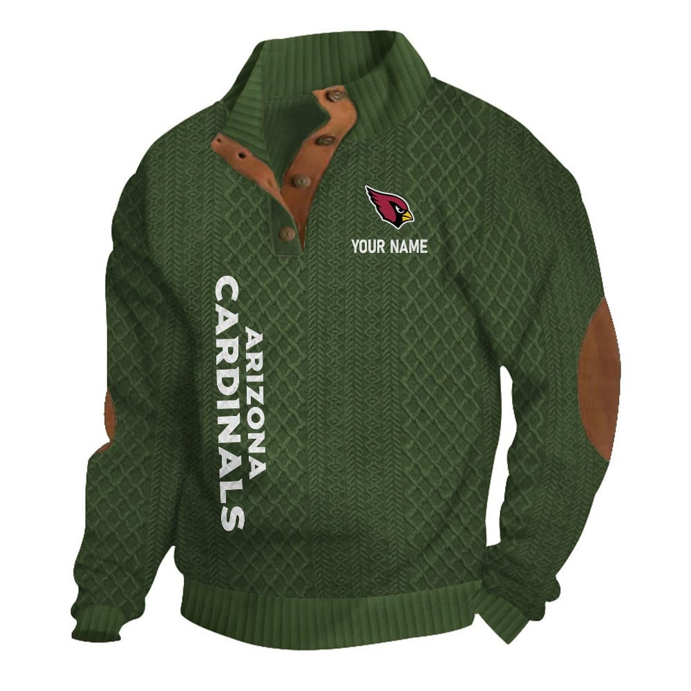 AC NFL Basic Knitted Stand Collar Sweatshirt DDT CTND