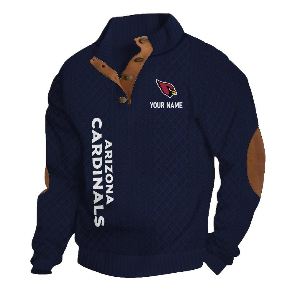 AC NFL Basic Knitted Stand Collar Sweatshirt DDT CTND