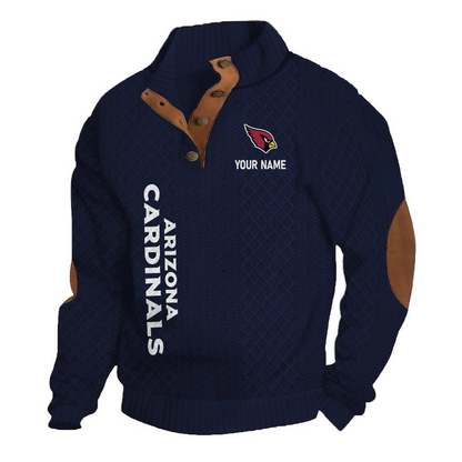 AC NFL Basic Knitted Stand Collar Sweatshirt DDT CTND