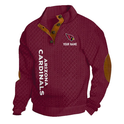 AC NFL Basic Knitted Stand Collar Sweatshirt DDT CTND