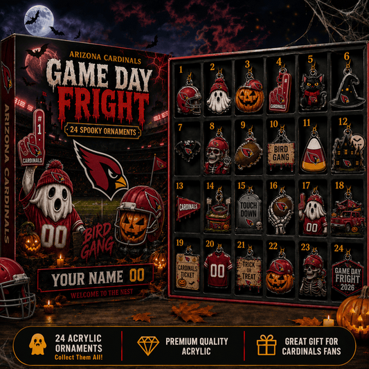 AC NFL Customized Halloween Blind Box Advent Calendar 2026 Gift For Fan - Limited Edition